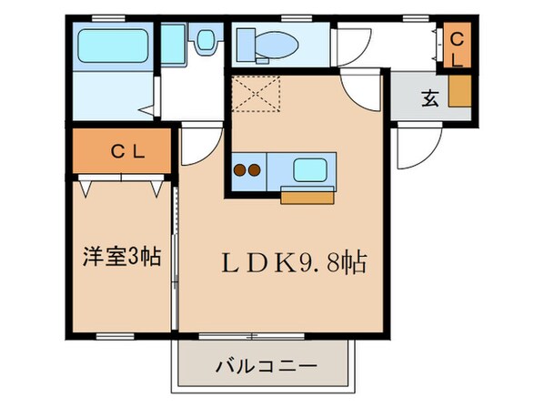 ルミエールの物件間取画像